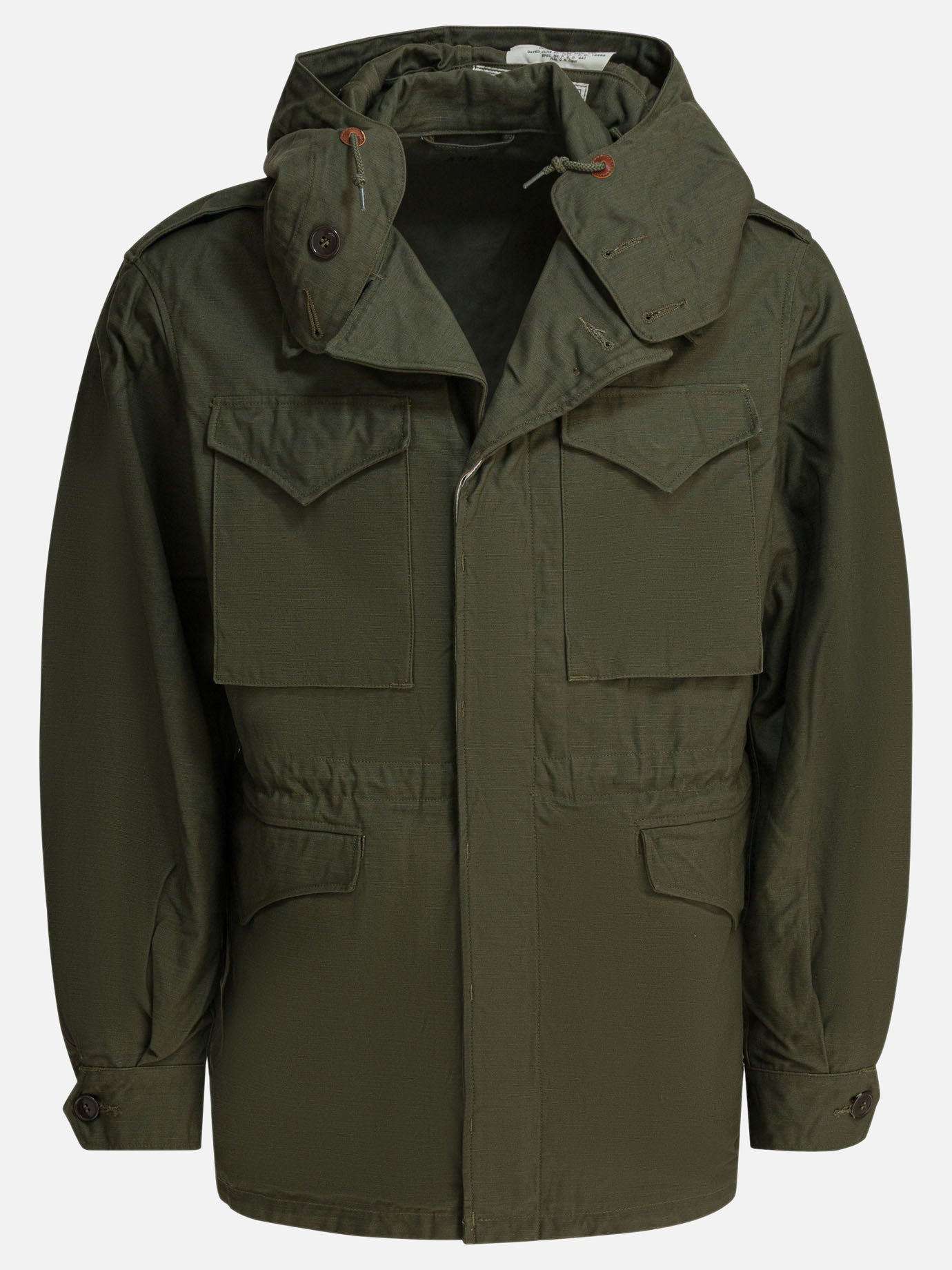Quilted & Utility Jackets Solid colour  Green - Buzz Rickson's Men | PDP | VIETTI Online Store | thumbnail