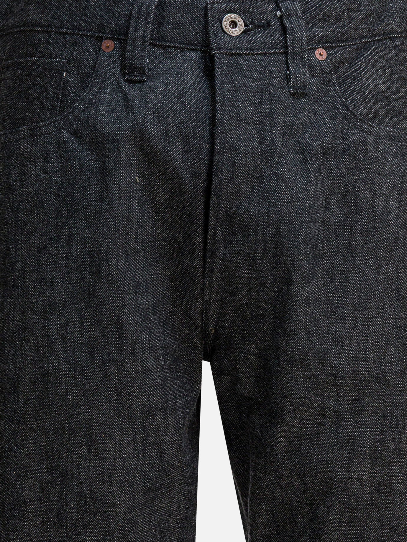 Straight-leg jeans Solid colour  Black - Buzz Rickson's Men | PDP | VIETTI Online Store | thumbnail_3