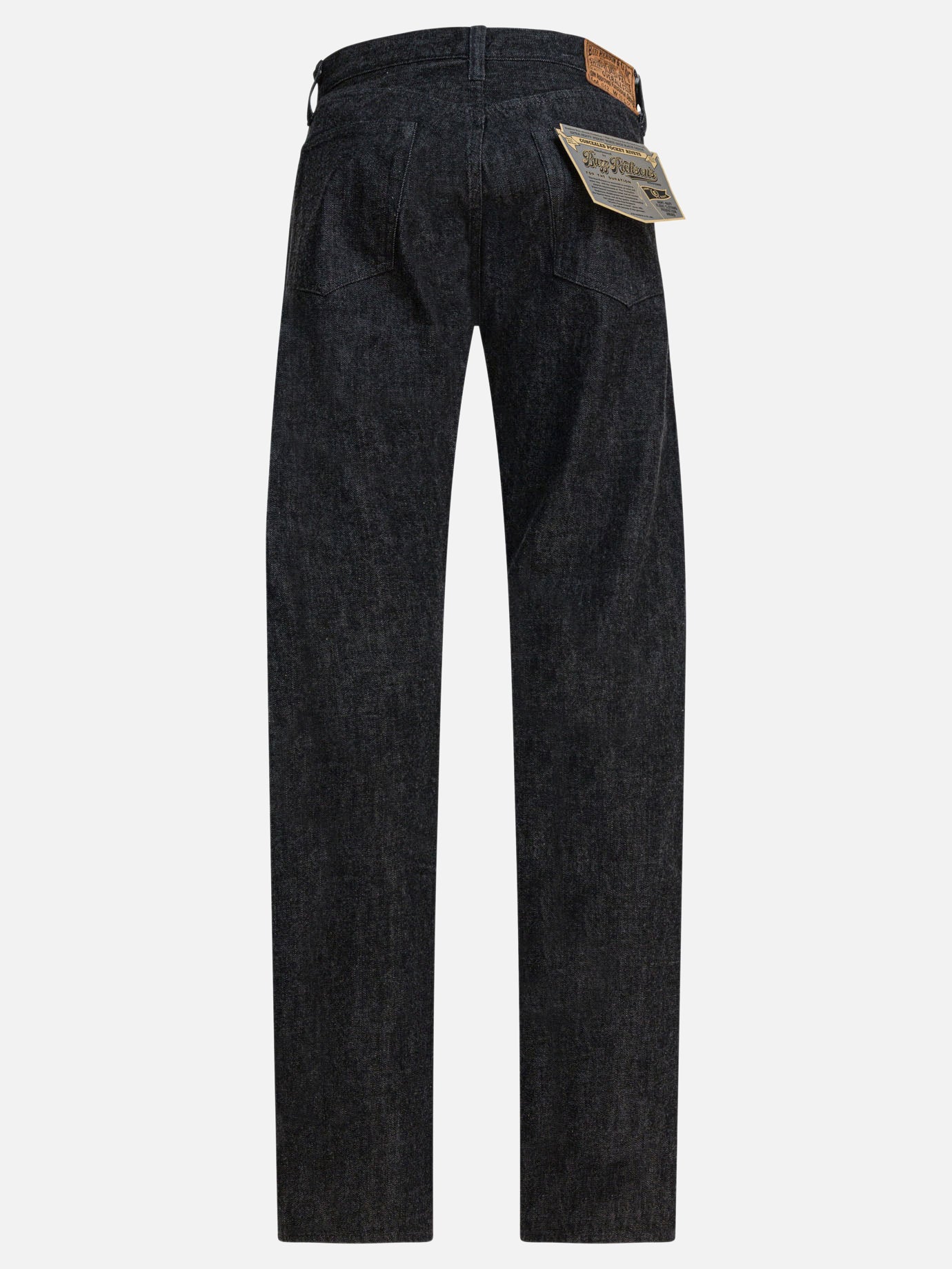 Straight-leg jeans Solid colour  Black - Buzz Rickson's Men | PDP | VIETTI Online Store | thumbnail_2