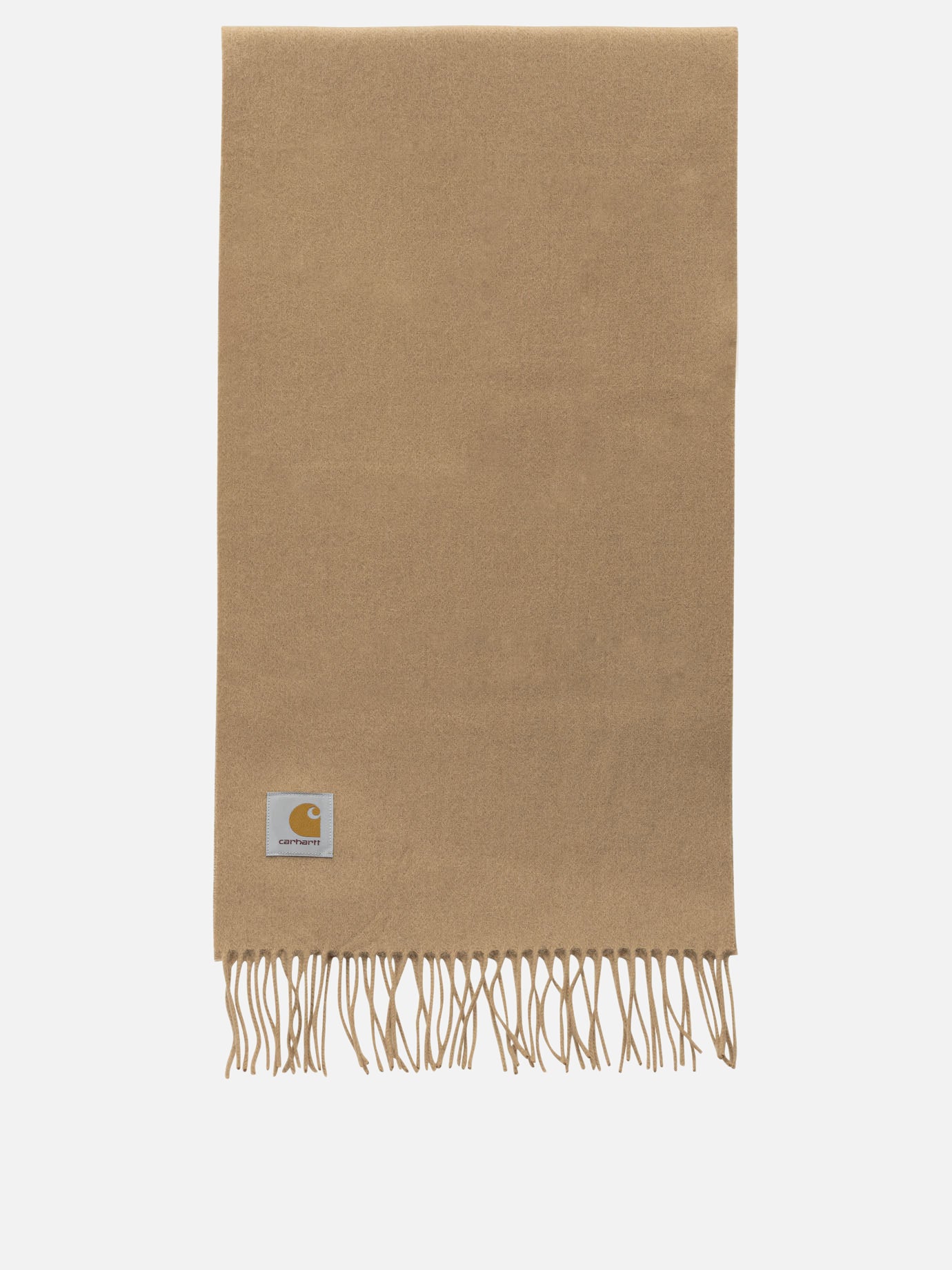 Fringed scarves 100% wool  Beige - Carhartt WIP Men | PDP | VIETTI Online Store | thumbnail