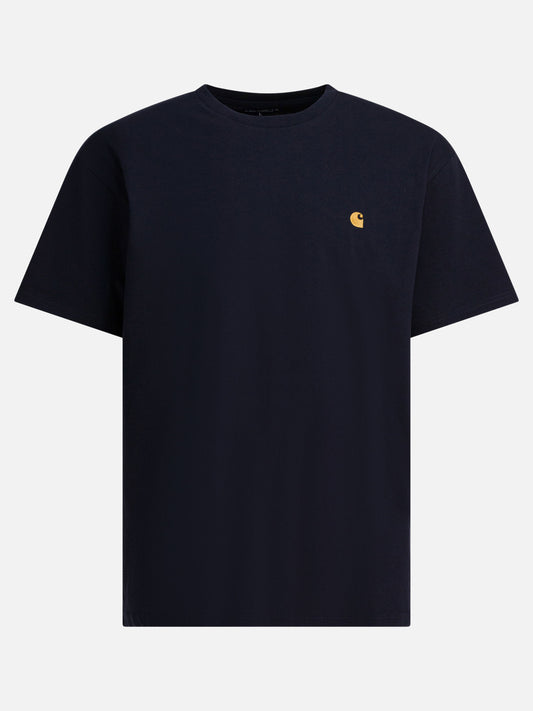 Crewneck t-shirts Logo  Blue - Carhartt WIP Men | PLP | VIETTI Online Store 
