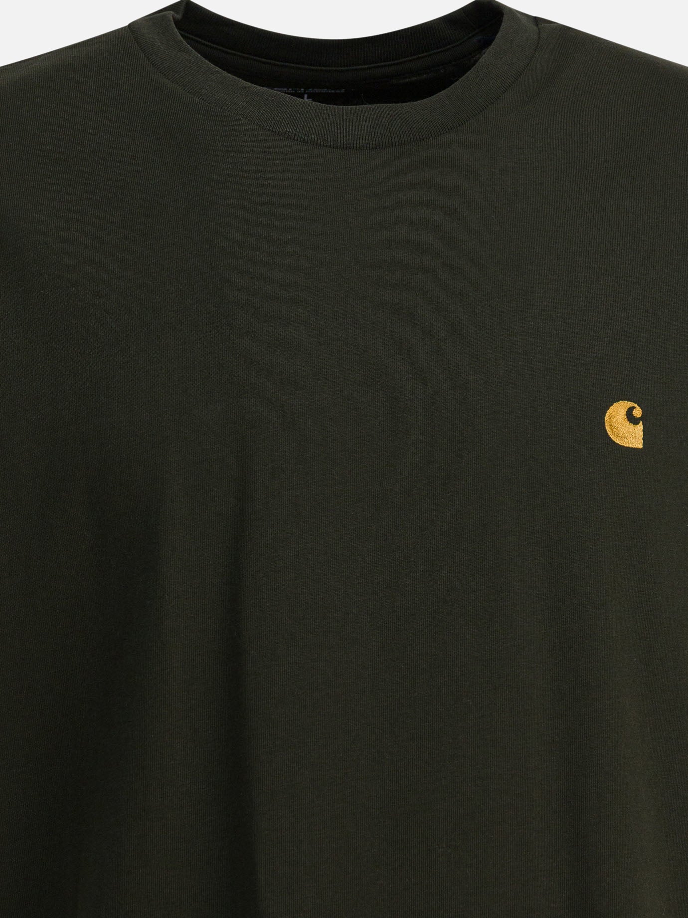 Crewneck t-shirts Logo  Green - Carhartt WIP Men | PDP | VIETTI Online Store | Zoom-Modal_3
