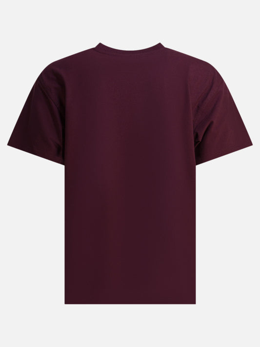 Crewneck t-shirts Logo  Bordeaux - Carhartt WIP Men | PLP | VIETTI Online Store | 2
