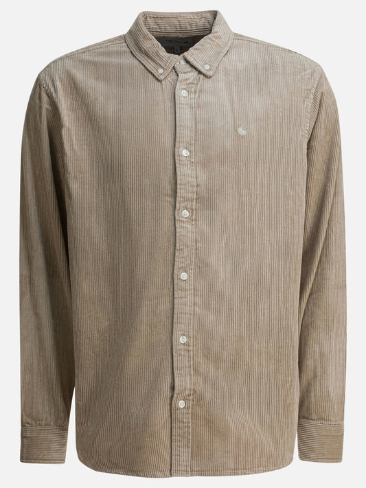Casual shirts Solid colour  Beige - Carhartt WIP Men | PLP | VIETTI Online Store 
