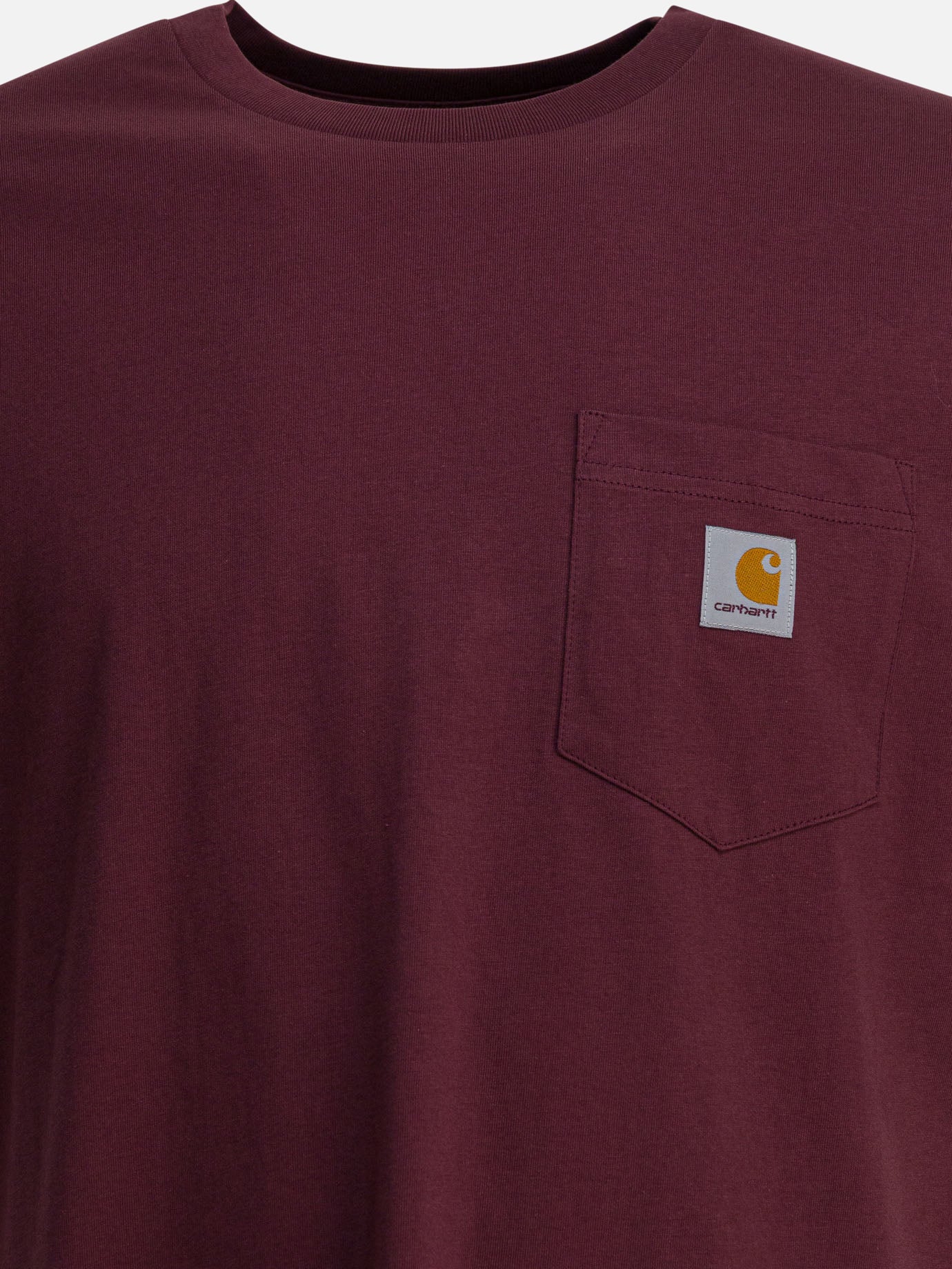 Crewneck t-shirts Logo  Bordeaux - Carhartt WIP Men | PDP | VIETTI Online Store | thumbnail_3