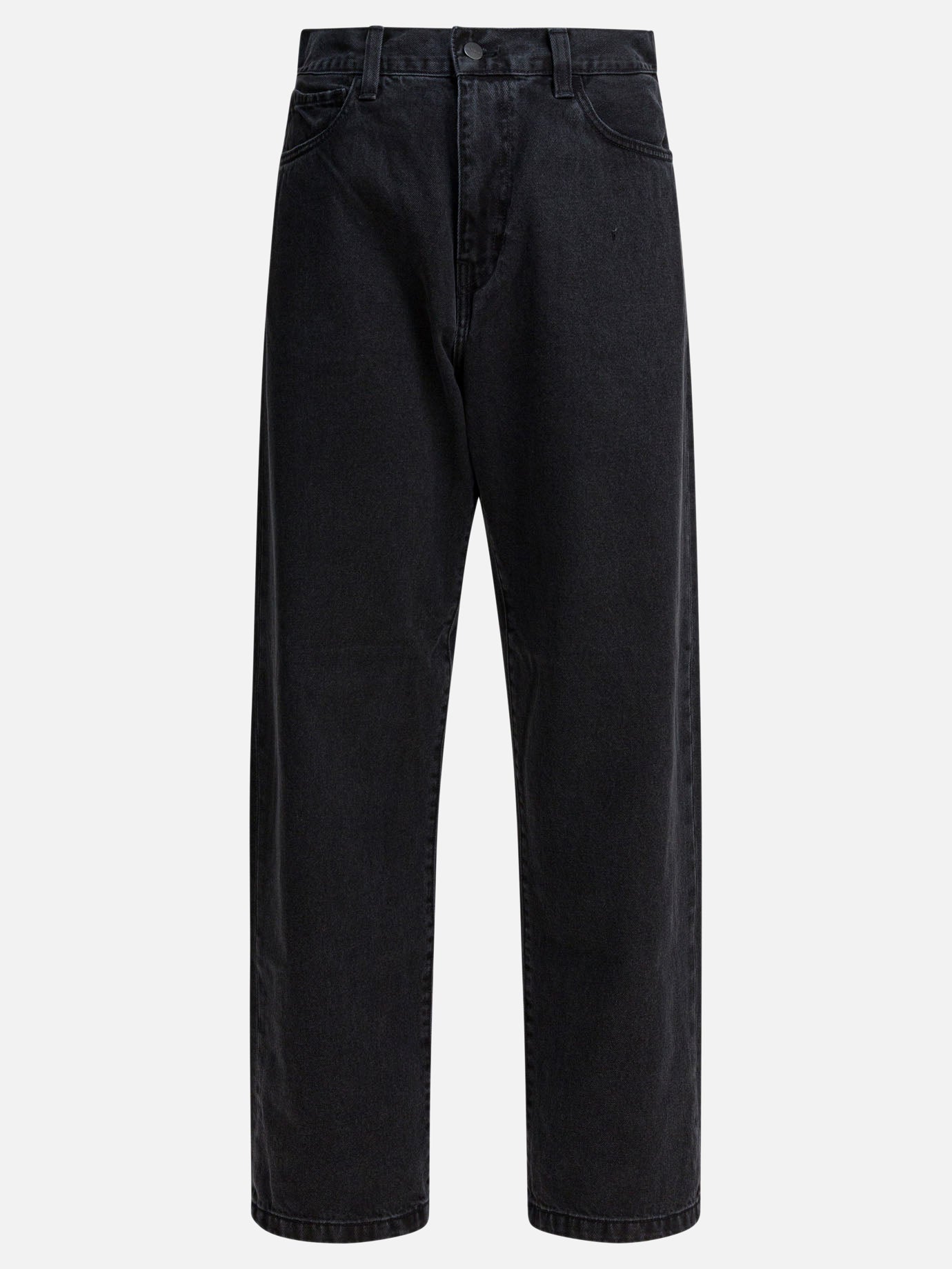 Straight-leg jeans Denim  Black - Carhartt WIP Men | PDP | VIETTI Online Store | Zoom-Modal
