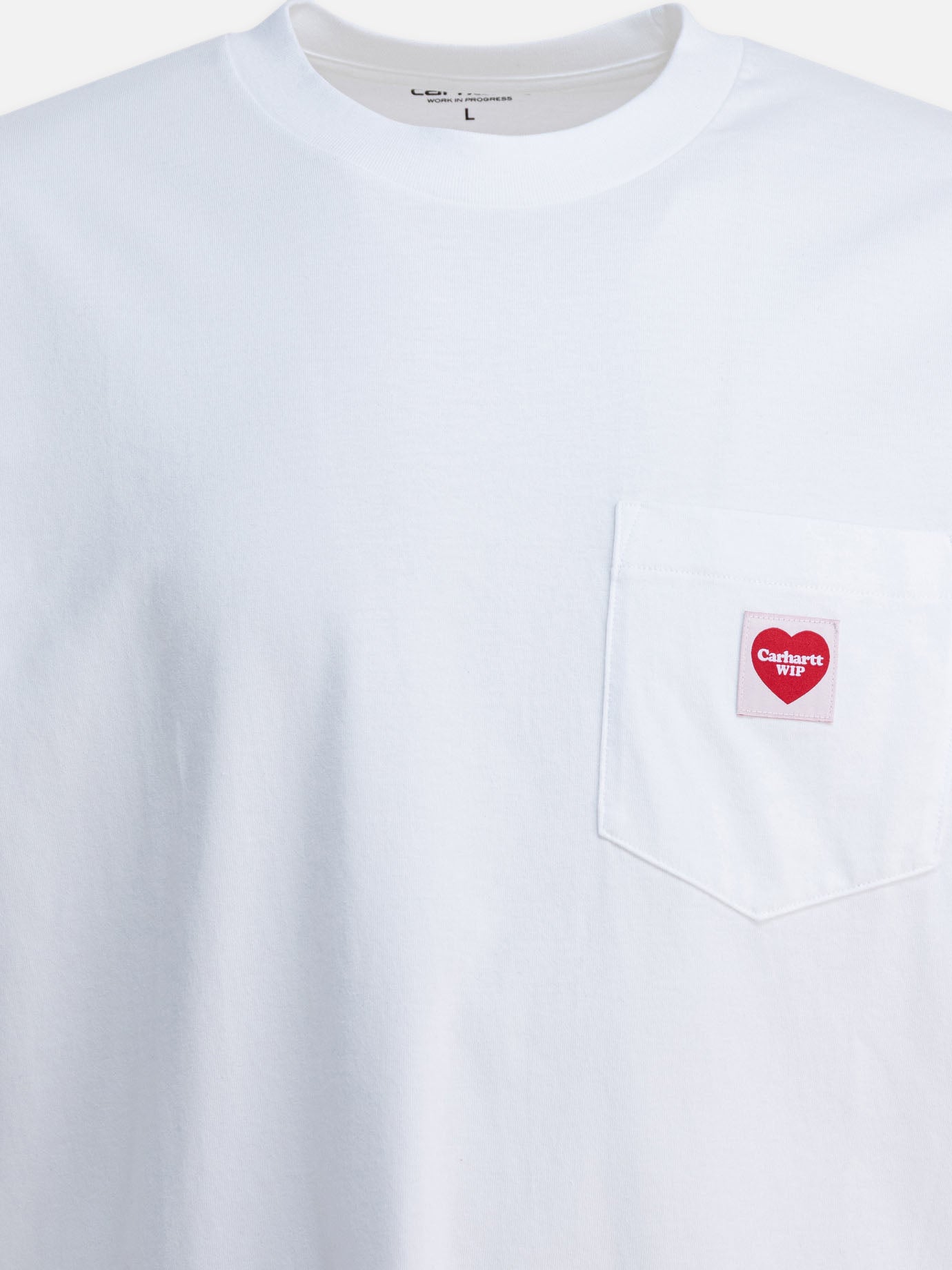 Crewneck t-shirts Solid colour  White - Carhartt WIP Men | PDP | VIETTI Online Store | Zoom-Modal_3

