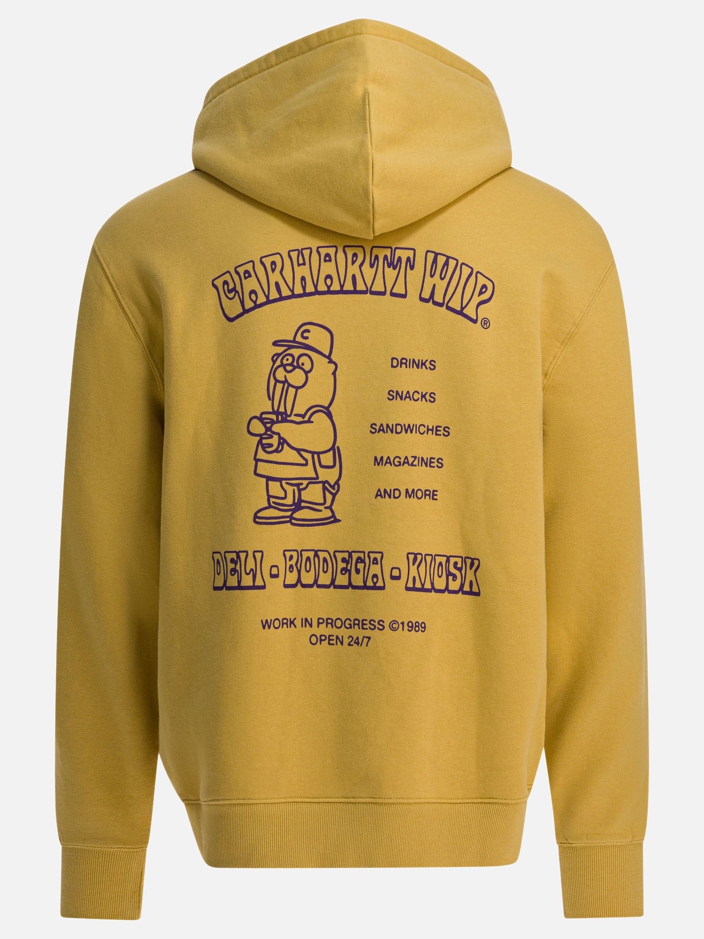 Hoodies Logo  Yellow - Carhartt WIP Men | PDP | VIETTI Online Store | thumbnail_2
