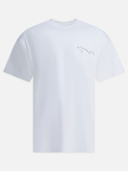 Crewneck t-shirts Print  White - Carhartt WIP Men | PLP | VIETTI Online Store 
