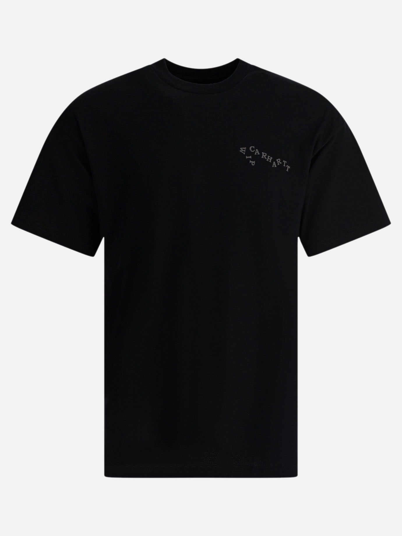 Crewneck t-shirts Print  Black - Carhartt WIP Men | PDP | VIETTI Online Store | thumbnail