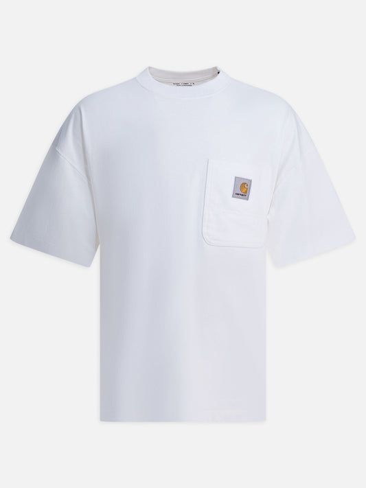 Crewneck t-shirts Logo  White - Carhartt WIP Men | PLP | VIETTI Online Store 
