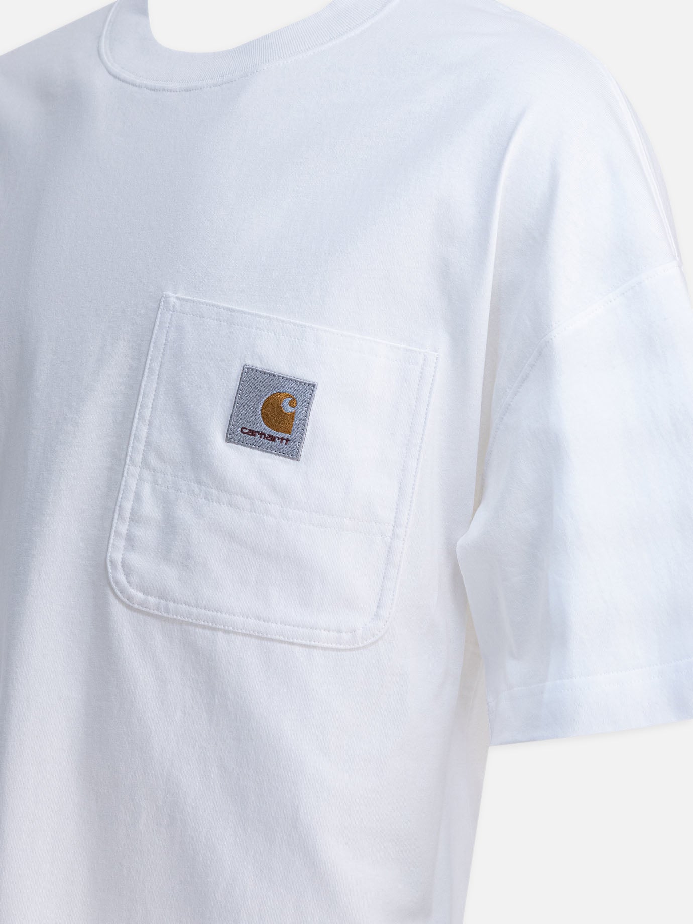 Crewneck t-shirts Logo  White - Carhartt WIP Men | PDP | VIETTI Online Store | thumbnail_4