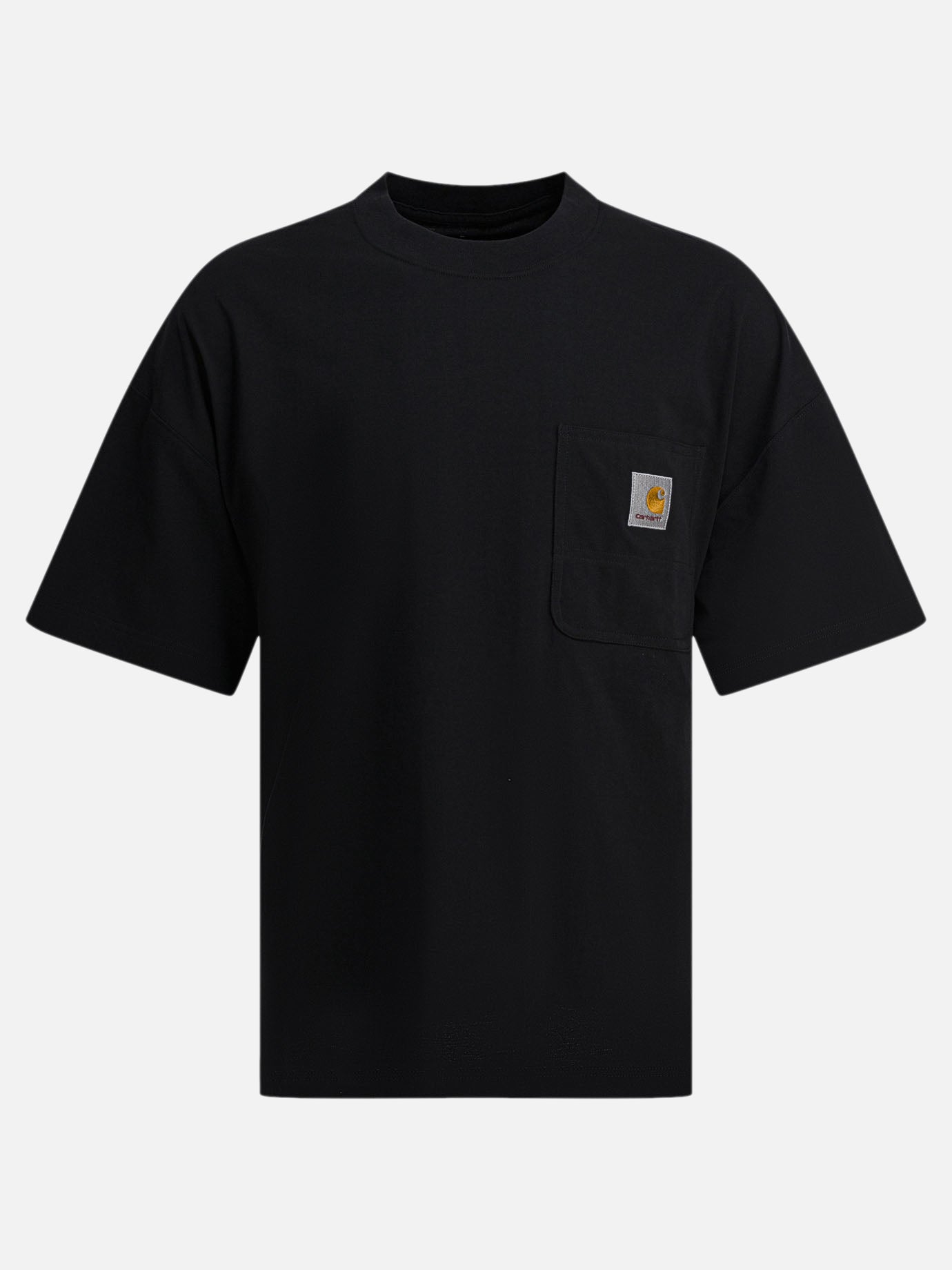 Crewneck t-shirts Logo  Black - Carhartt WIP Men | PDP | VIETTI Online Store | Zoom-Modal
