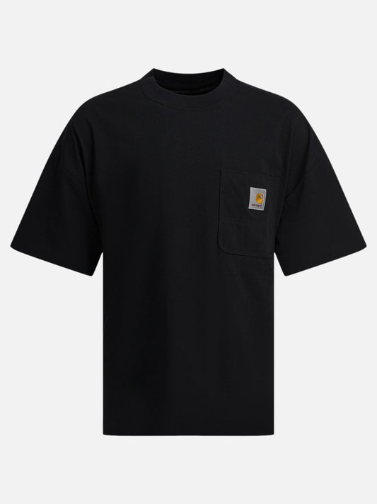 Crewneck t-shirts Logo  Black - Carhartt WIP Men | PLP | VIETTI Online Store 
