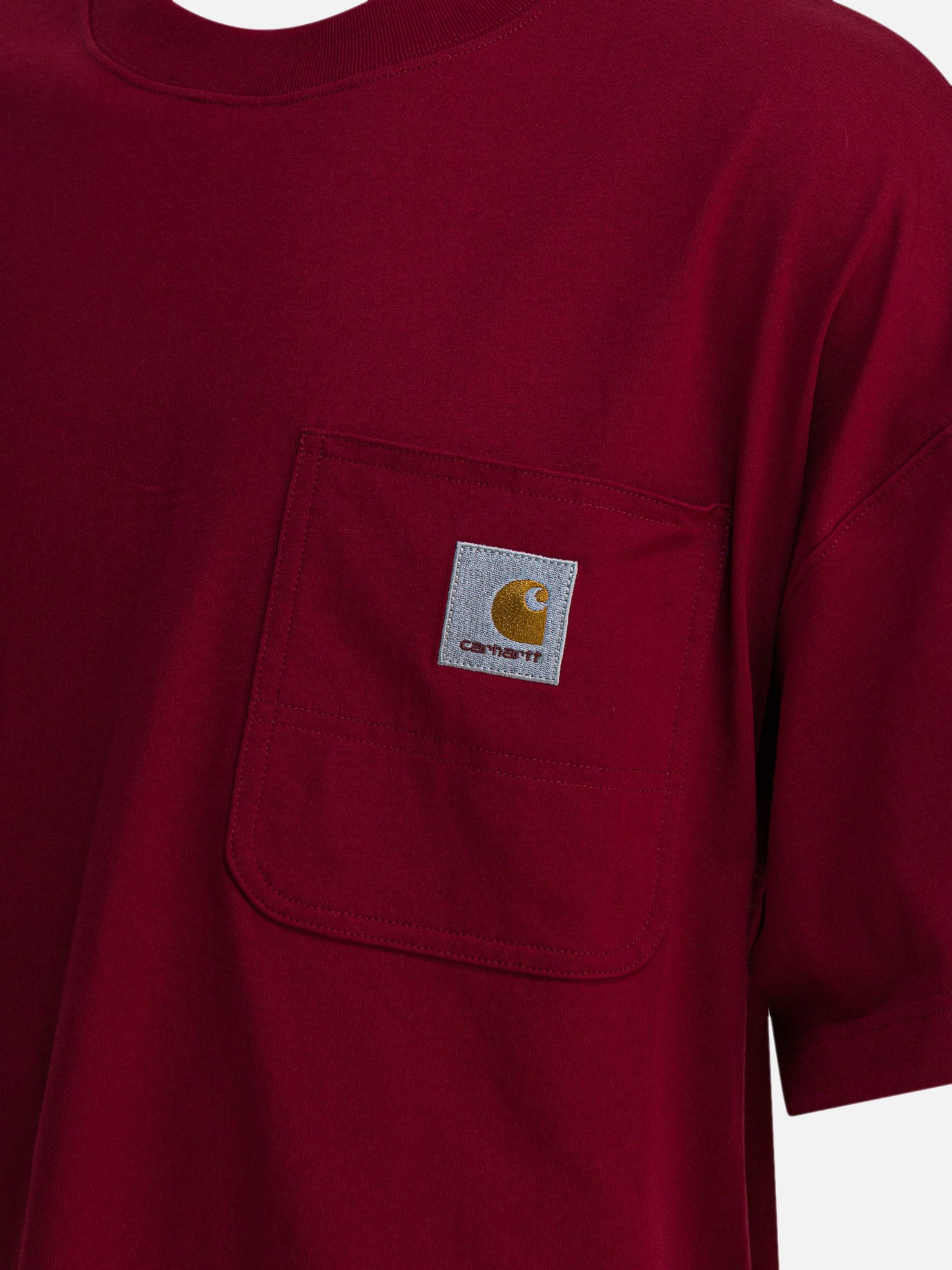 Crewneck t-shirts Logo  Red - Carhartt WIP Men | PDP | VIETTI Online Store | thumbnail_4
