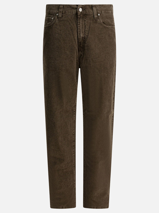 Leisure trousers Logo  Brown - Carhartt WIP Men | PDP | VIETTI Online Store 
