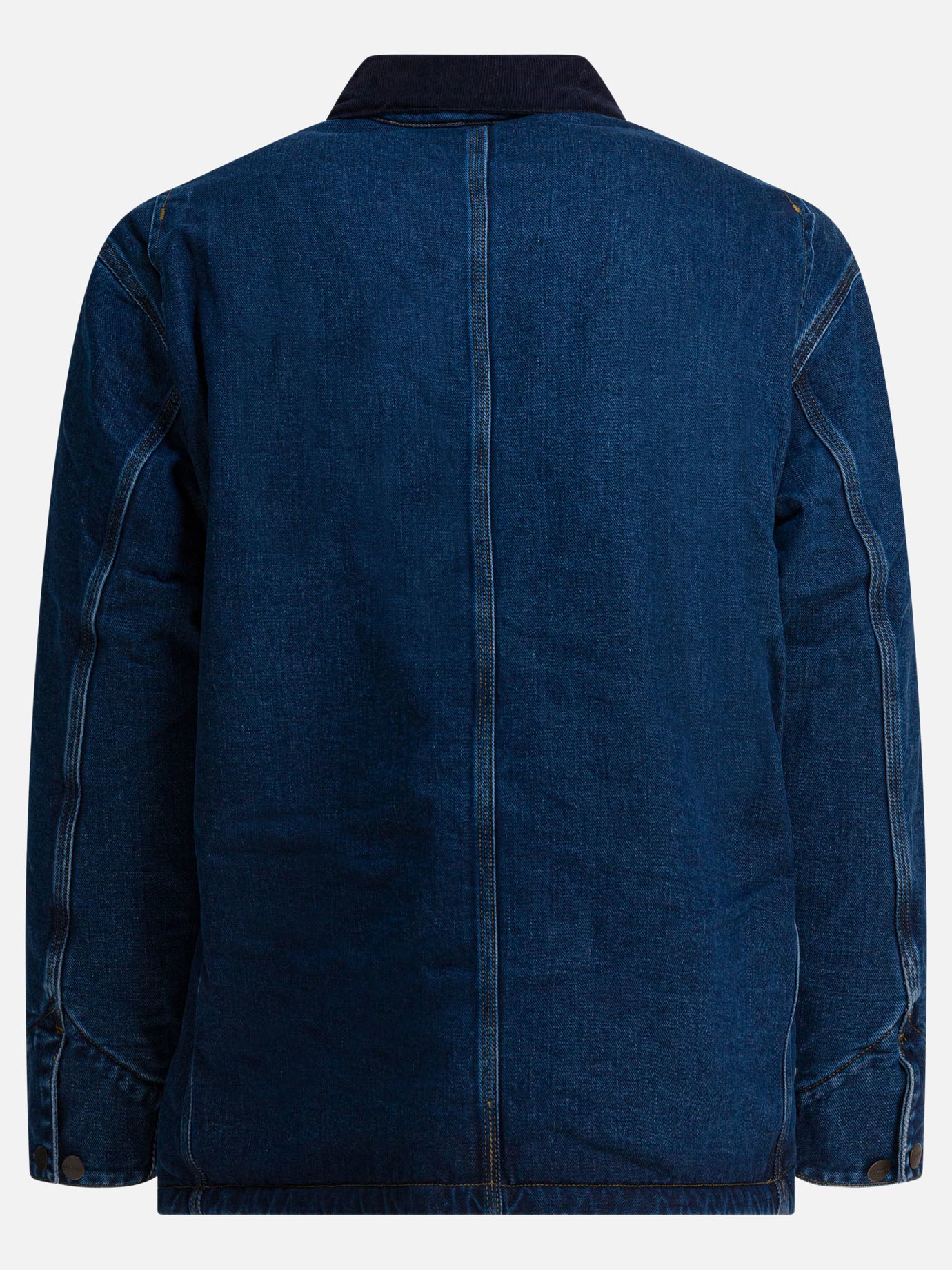Short coats Logo  Blue - Carhartt WIP Men | PDP | VIETTI Online Store | thumbnail_2