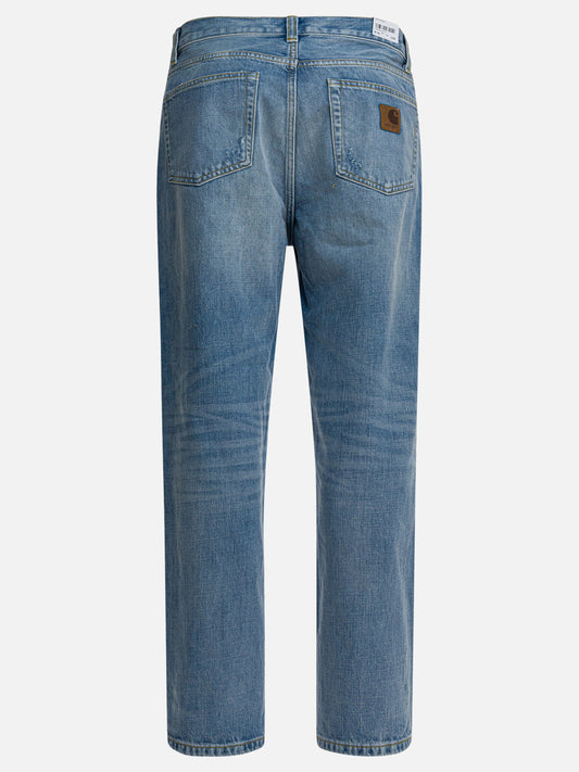 Wide-leg jeans Solid colour  Blue - Carhartt WIP Men | PDP | VIETTI Online Store | 2
