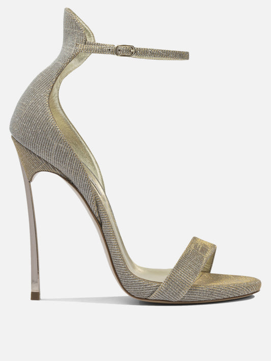 Heeled sandals 1LG50D125MTRINI  Silver - Casadei Women | PLP | VIETTI Online Store 
