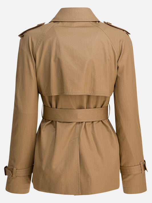 Raincoats & Trench coats Solid colour  Beige - Chloé Women | PDP | VIETTI Online Store | 2
