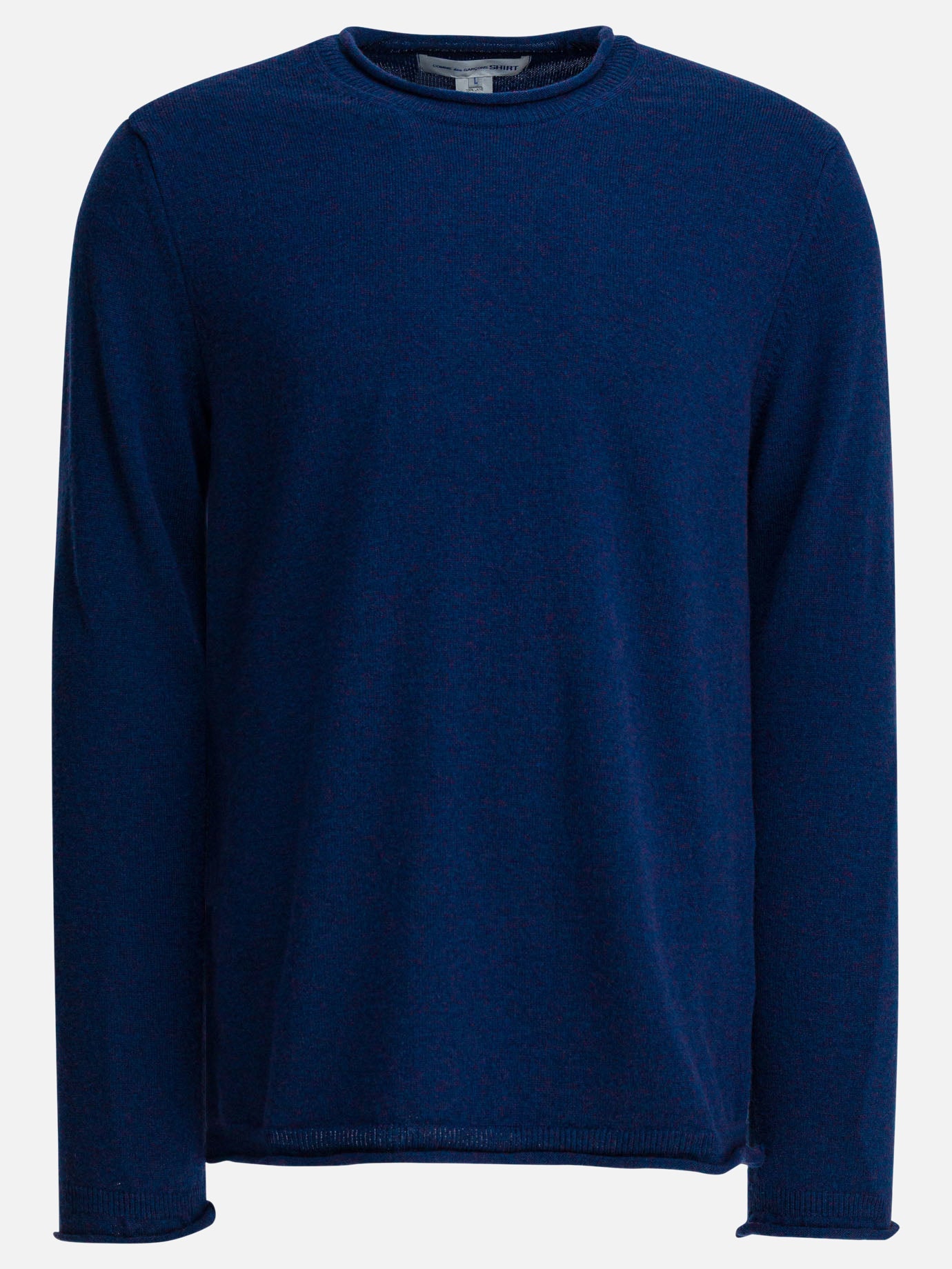 Crewneck sweaters Solid colour  Blue - Comme Des Garçons Shirt Men | PDP | VIETTI Online Store | Zoom-Modal

