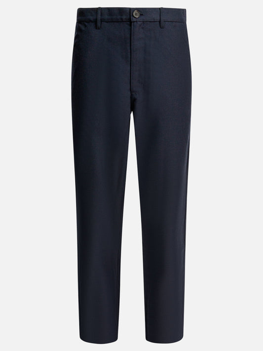 Tailored trousers Pinstriped  Blue - Comme Des Garçons Shirt Men | PDP | VIETTI Online Store 

