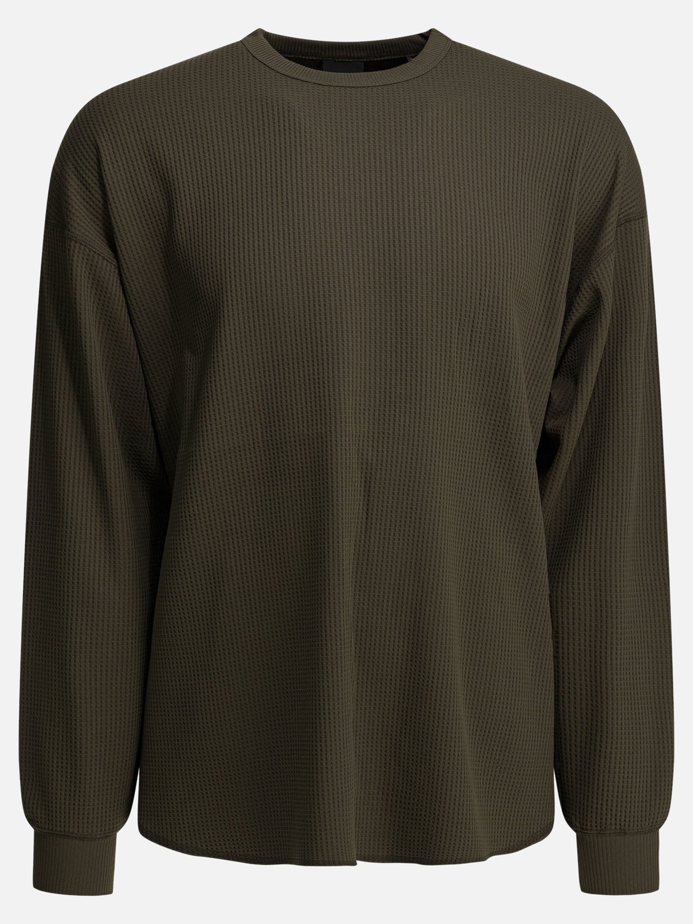 Crewneck t-shirts Solid colour  Brown - Daiwa Pier 39 Men | PDP | VIETTI Online Store | thumbnail