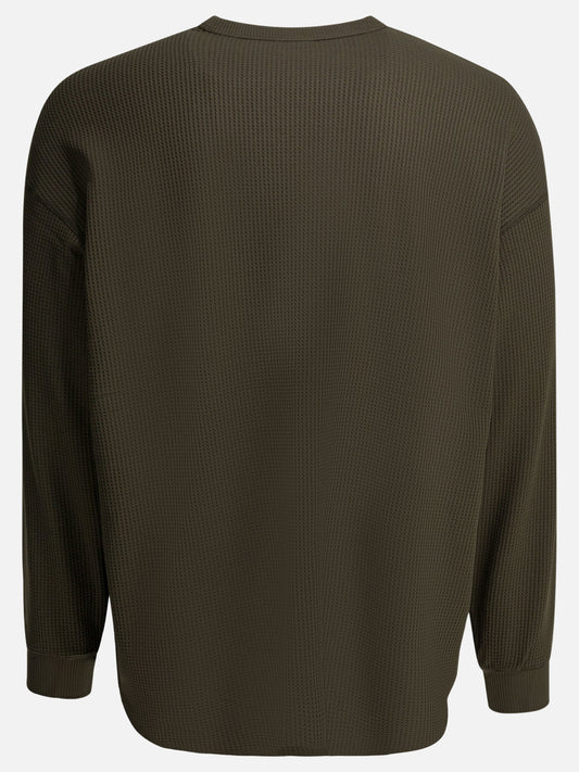 Crewneck t-shirts Solid colour  Brown - Daiwa Pier 39 Men | PLP | VIETTI Online Store | 2
