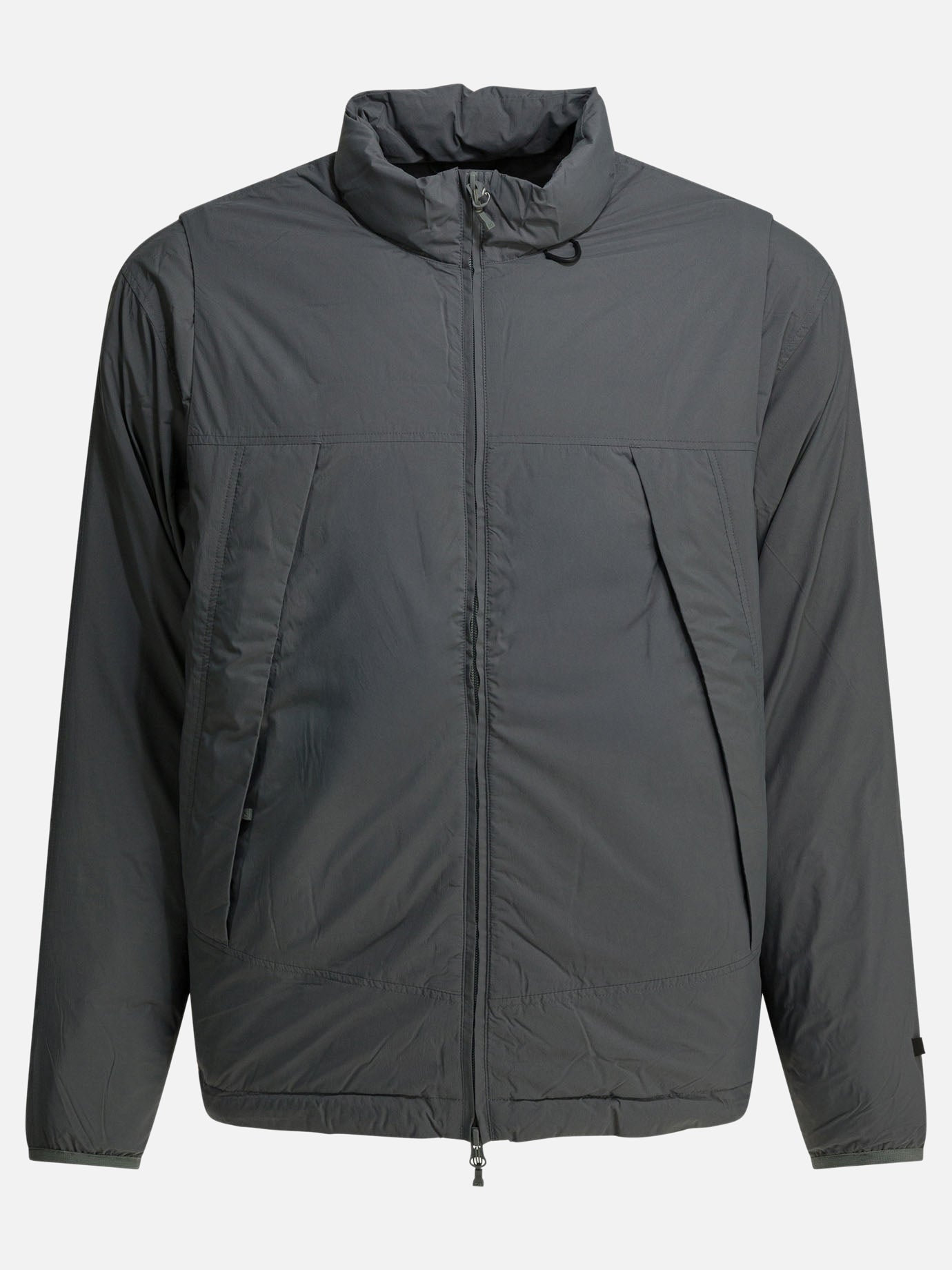 Down jackets Solid colour  Grey - Daiwa Pier 39 Men | PDP | VIETTI Online Store | thumbnail