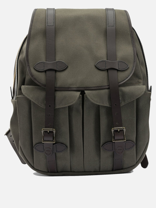 Casual backpacks 100% cotton  Green - Filson Men | PDP | VIETTI Online Store 
