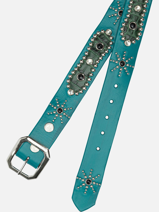Leather belts 100% leather  Light blue - Gallery Dept. Men | PLP | VIETTI Online Store | 2

