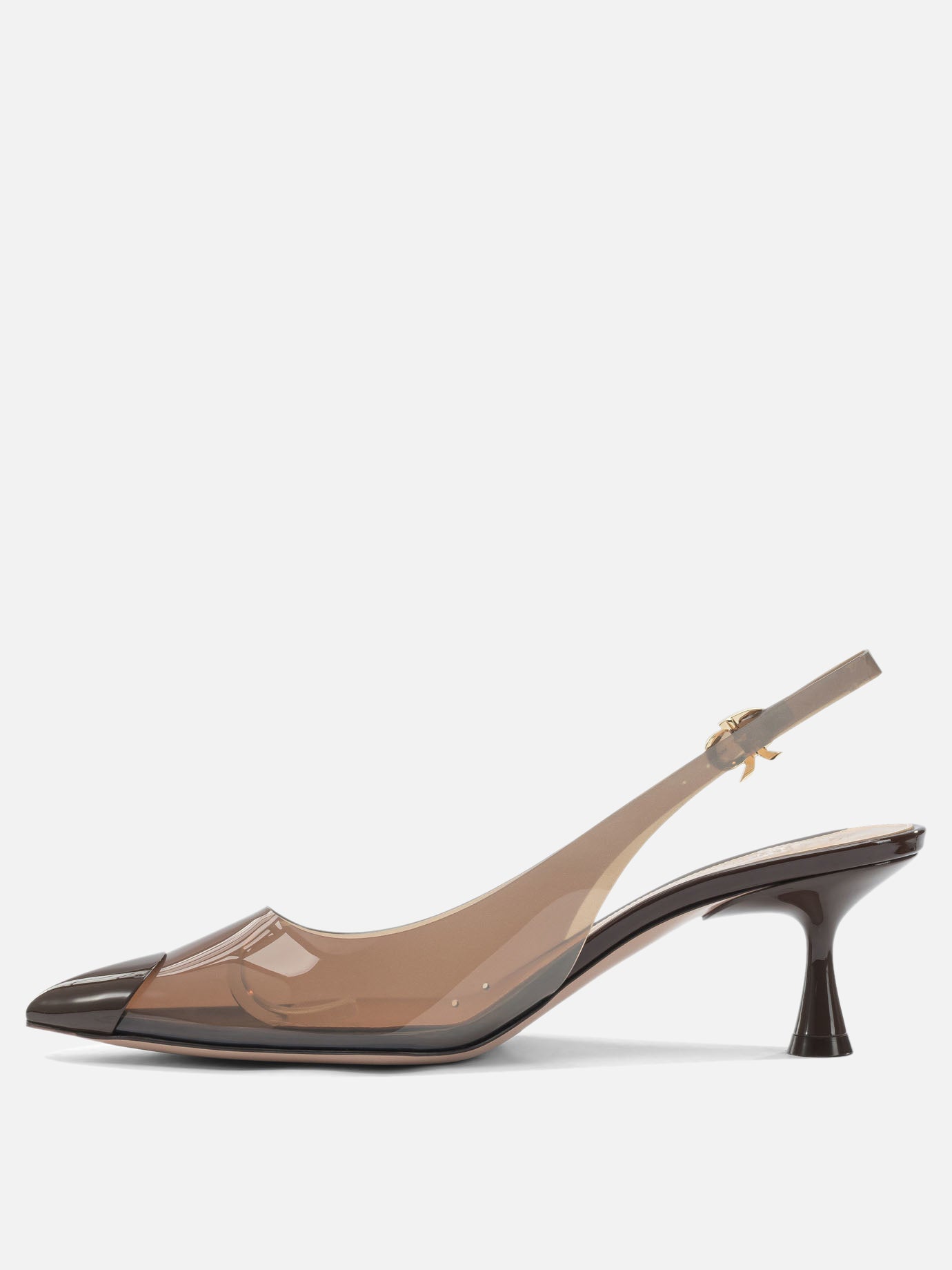 Slingbacks 100% poliurethane  Brown - Gianvito Rossi Women | PDP | VIETTI Online Store | Zoom-Modal_3
