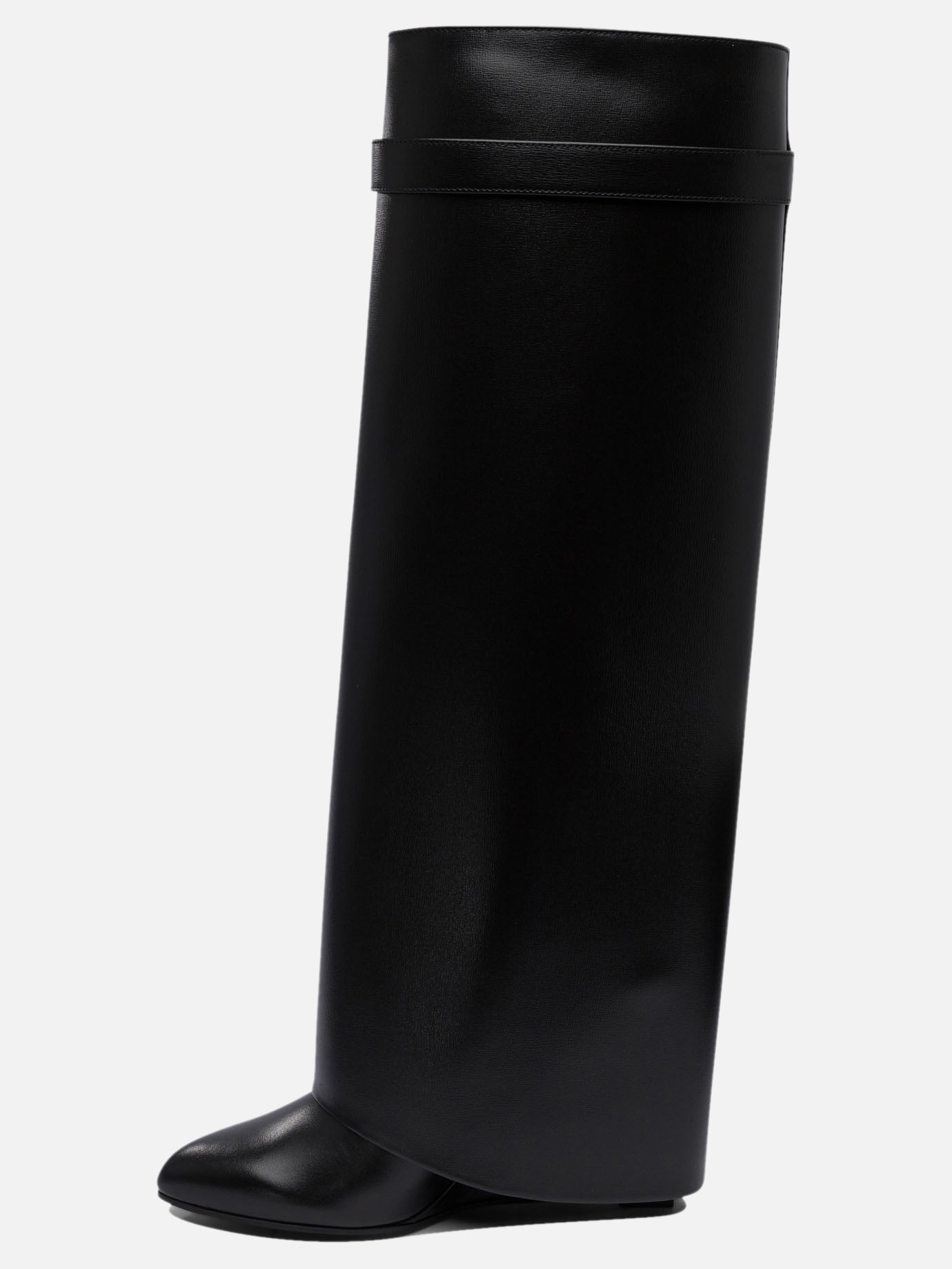 Knee-high 100% leather - 100% leather  Black - Givenchy Women | PDP | VIETTI Online Store | thumbnail_3