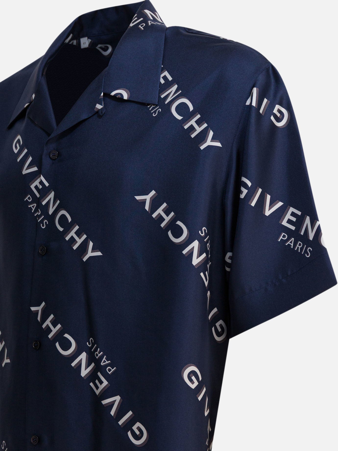 Casual shirts Logo  Blue - Givenchy Men | PDP | VIETTI Online Store | thumbnail_4