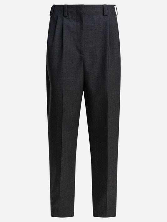Tailored trousers Solid colour  Grey - Givenchy Women | PDP | VIETTI Online Store 
