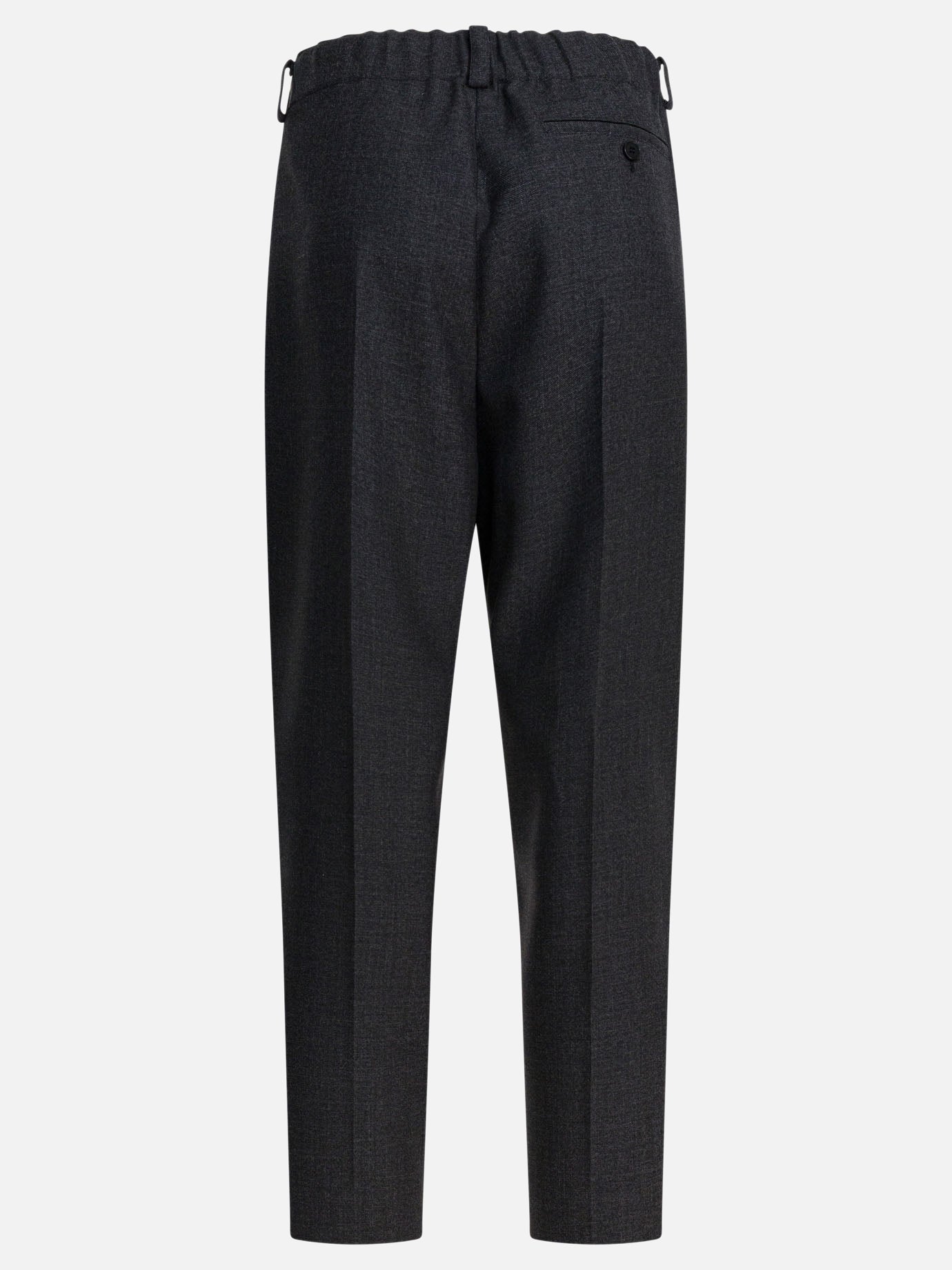 Tailored trousers Solid colour  Grey - Givenchy Women | PDP | VIETTI Online Store | thumbnail_2