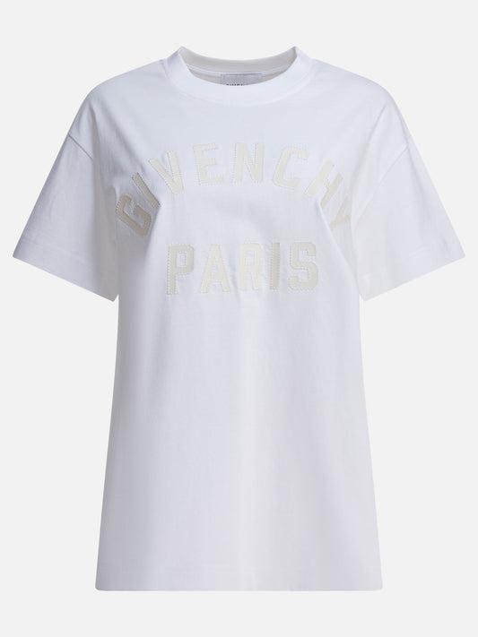 Crewneck t-shirts Logo  White - Givenchy Women | PDP | VIETTI Online Store 
