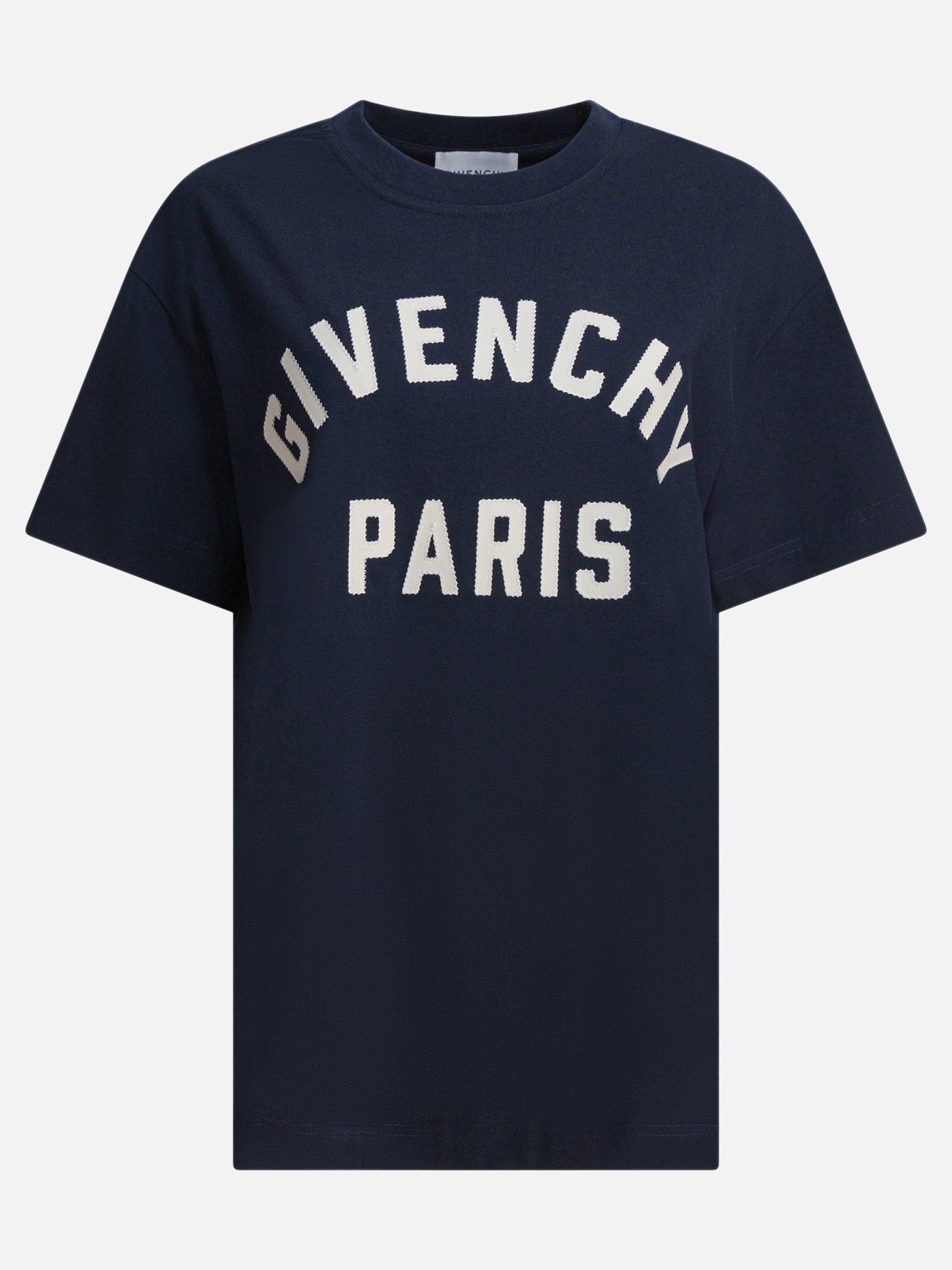 Crewneck t-shirts Logo  Blue - Givenchy Women | PDP | VIETTI Online Store | thumbnail