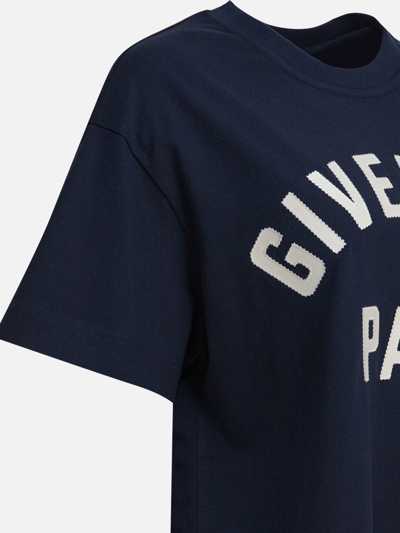 Crewneck t-shirts Logo  Blue - Givenchy Women | PDP | VIETTI Online Store | Zoom-Modal_4
