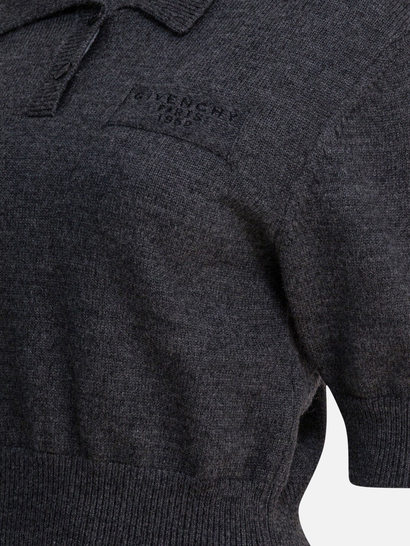 V neck sweaters Logo  Grey - Givenchy Women | PDP | VIETTI Online Store | Zoom-Modal_4
