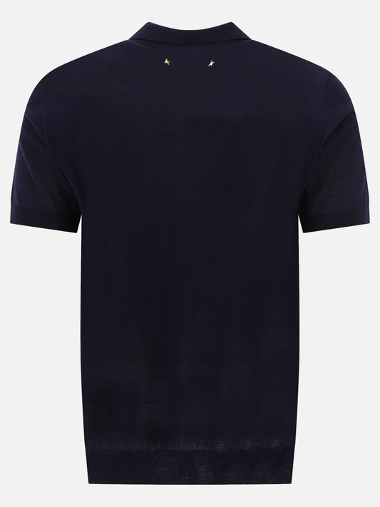 Golden Goose Merino wool polo shirt 14474345_M Black 2