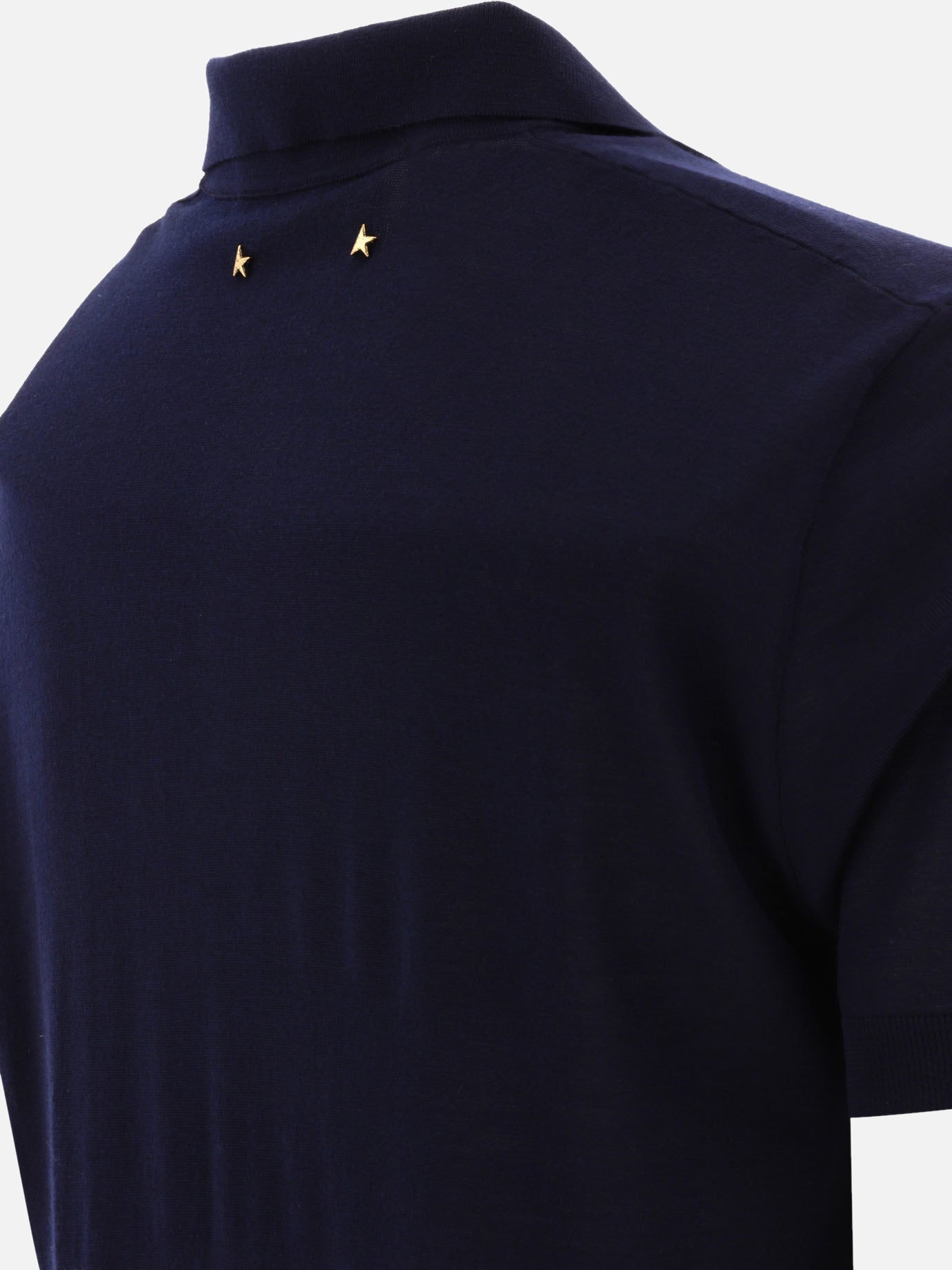Polo shirts with buttons Solid colour  Black - Golden Goose Men | PDP | VIETTI Online Store | thumbnail_4