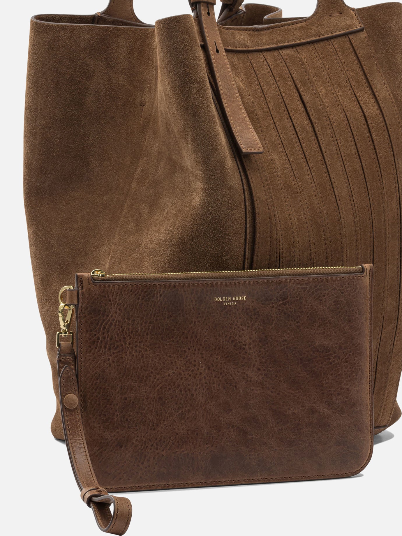 Small bags Solid colour  Brown - Golden Goose Women | PDP | VIETTI Online Store | Zoom-Modal_4
