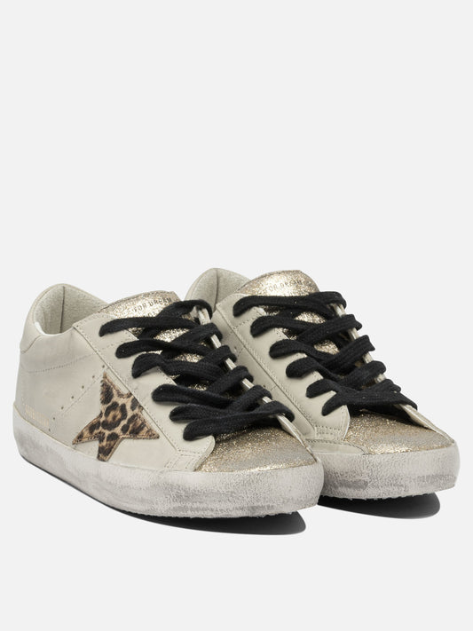 Low top sneakers 75% cow leather 18% polyester 7% cotton - 100% rubber  Beige - Golden Goose Women | PLP | VIETTI Online Store | 2
