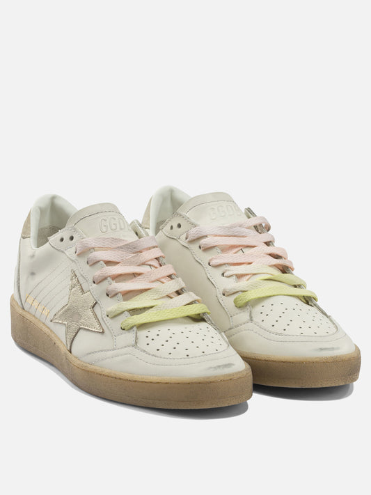 Low top sneakers 97% cow leather 3% goat leather - 100% rubber  White - Golden Goose Women | PDP | VIETTI Online Store | 2
