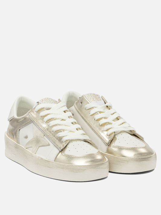 Low top sneakers 82% cow leather 10% polyamide 5% polyurethane 3% polyester - 100% rubber  Silver - Golden Goose Women | PLP | VIETTI Online Store | 2
