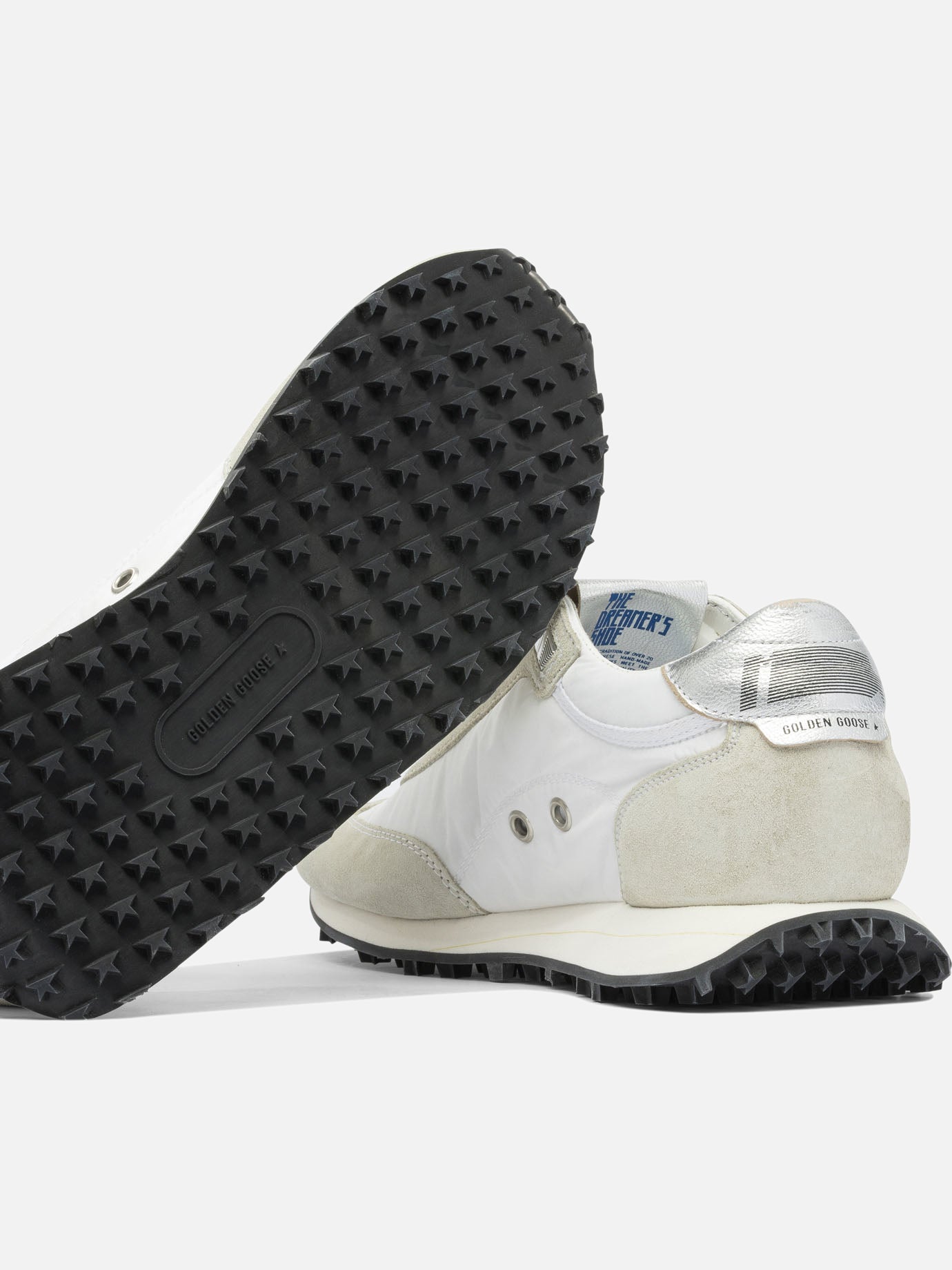 Low top sneakers 57% cow leather 28% polyamide 15% goat leather - 100% rubber  White - Golden Goose Women | PDP | VIETTI Online Store | thumbnail_5