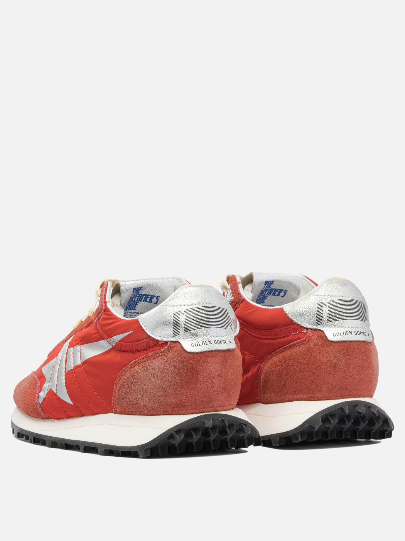 Low top sneakers 47% cow leather 38% polyamide 15% goat leather - 100% rubber  Red - Golden Goose Women | PDP | VIETTI Online Store | Zoom-Modal_4
