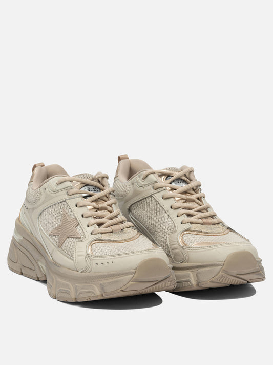 Low top sneakers 49% polyester 30% cow leather 12% polyurethane textile 9% ovine leather - 100% rubber  Grey - Golden Goose Women | PLP | VIETTI Online Store | 2
