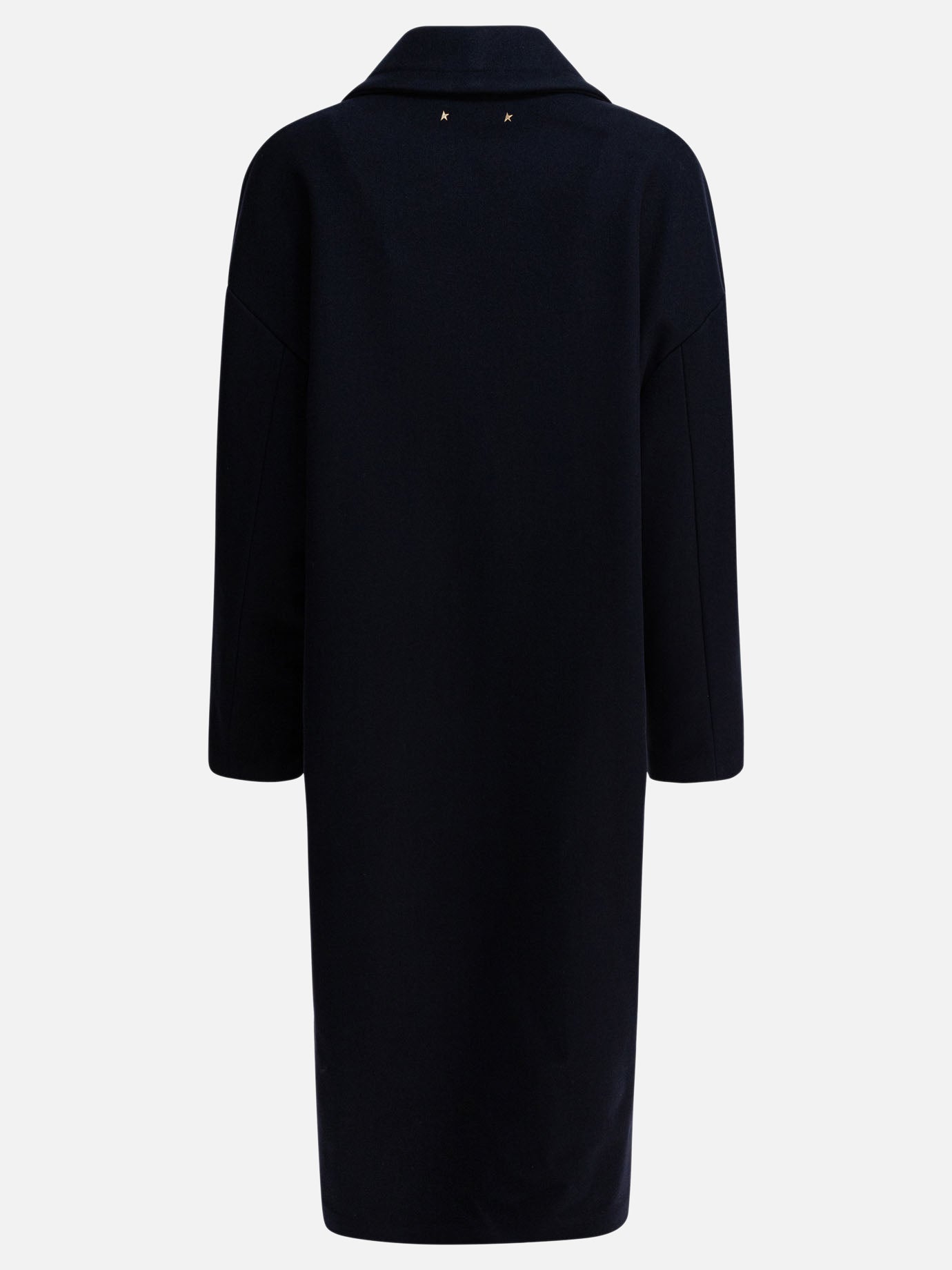 Long coats Solid colour  Blue - Golden Goose Women | PDP | VIETTI Online Store | thumbnail_2